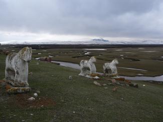 Old graves in Çamuşvan (April 2007)