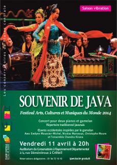Gamelan Concert in Creteil 2014