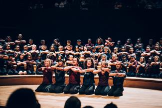 Tari Saman at the Philharmonie de Paris, project Démos, June 2017